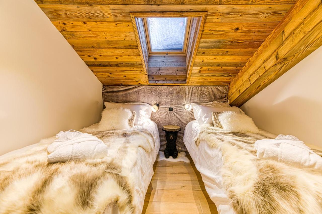 Appartement Style Chalet 5* Vue Mont-Blanc - Arc 1950 Les Arcs  Zewnętrze zdjęcie