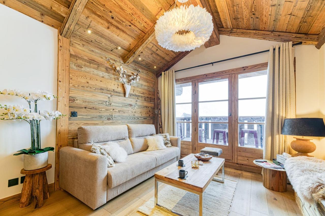 Appartement Style Chalet 5* Vue Mont-Blanc - Arc 1950 Les Arcs  Zewnętrze zdjęcie