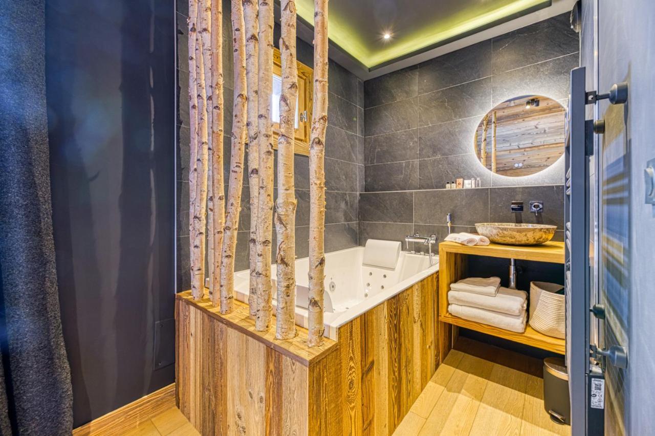 Appartement Style Chalet 5* Vue Mont-Blanc - Arc 1950 Les Arcs  Zewnętrze zdjęcie
