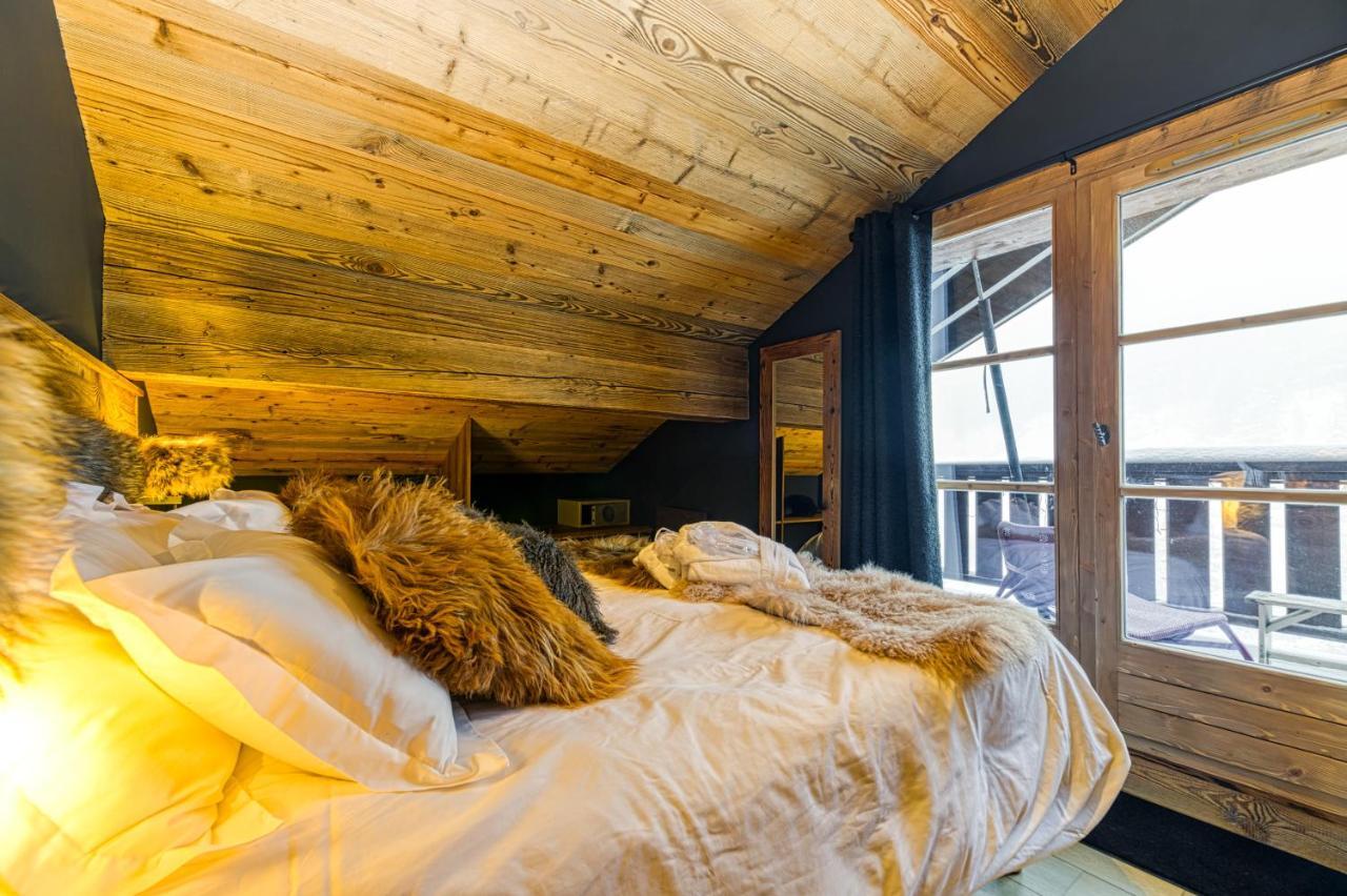 Appartement Style Chalet 5* Vue Mont-Blanc - Arc 1950 Les Arcs  Zewnętrze zdjęcie